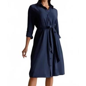 NEW BUKI kathleen shirt dress in black